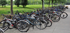 怎样解决校园自行车管理杂乱无序？